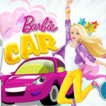 Szuper autós Barbie játék