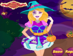 Halloween jelmez készítés Barbie játék