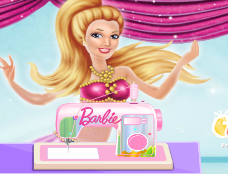 Barbie egyedi ruhája öltöztetős Barbie játék