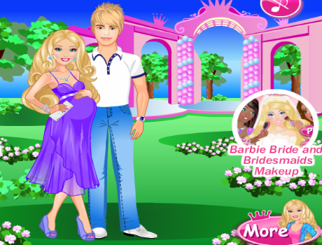 Barbie és Ken öltöztetős Barbie játék