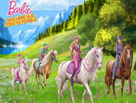 Barbie és húgai - A lovas kaland Barbie mese