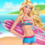 Szörfös Barbie játék