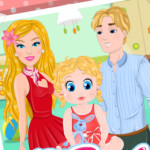 Barbie és Ken ügyességi Barbie játék