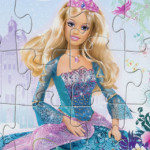 Barbie hercegnő kirakós Barbie játék