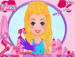 Shelly frizurája Barbie játék