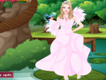 Hattyúhercegnő öltöztetős Barbie játék