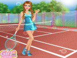 Tenisz divat öltöztetős Barbie játék